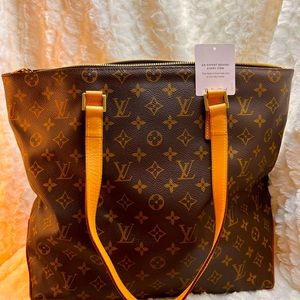 Authentic Louis Vuitton Cabas Mezzo